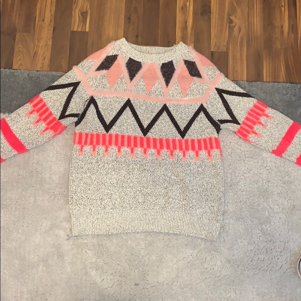 Patterned Fall Sweater